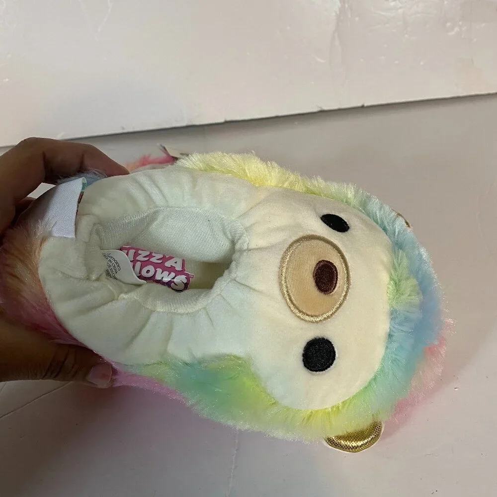 Squishmallows FuzzAMallows Collection Kids Plush Slippers Size 11–12